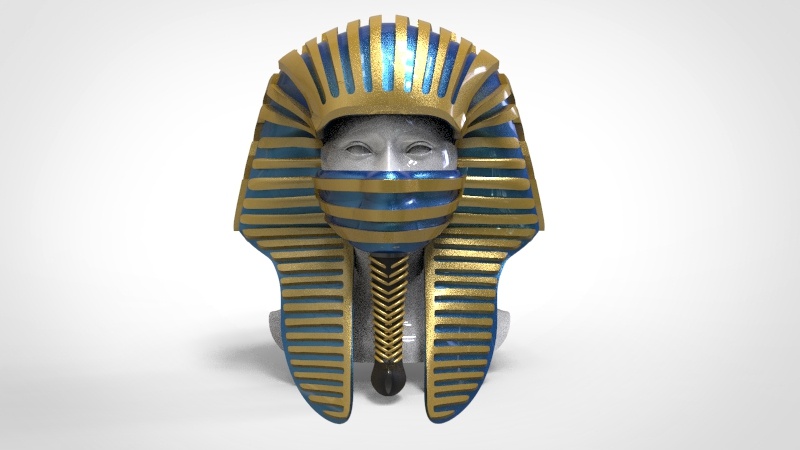 黄金面具 埃及同款 口罩设计