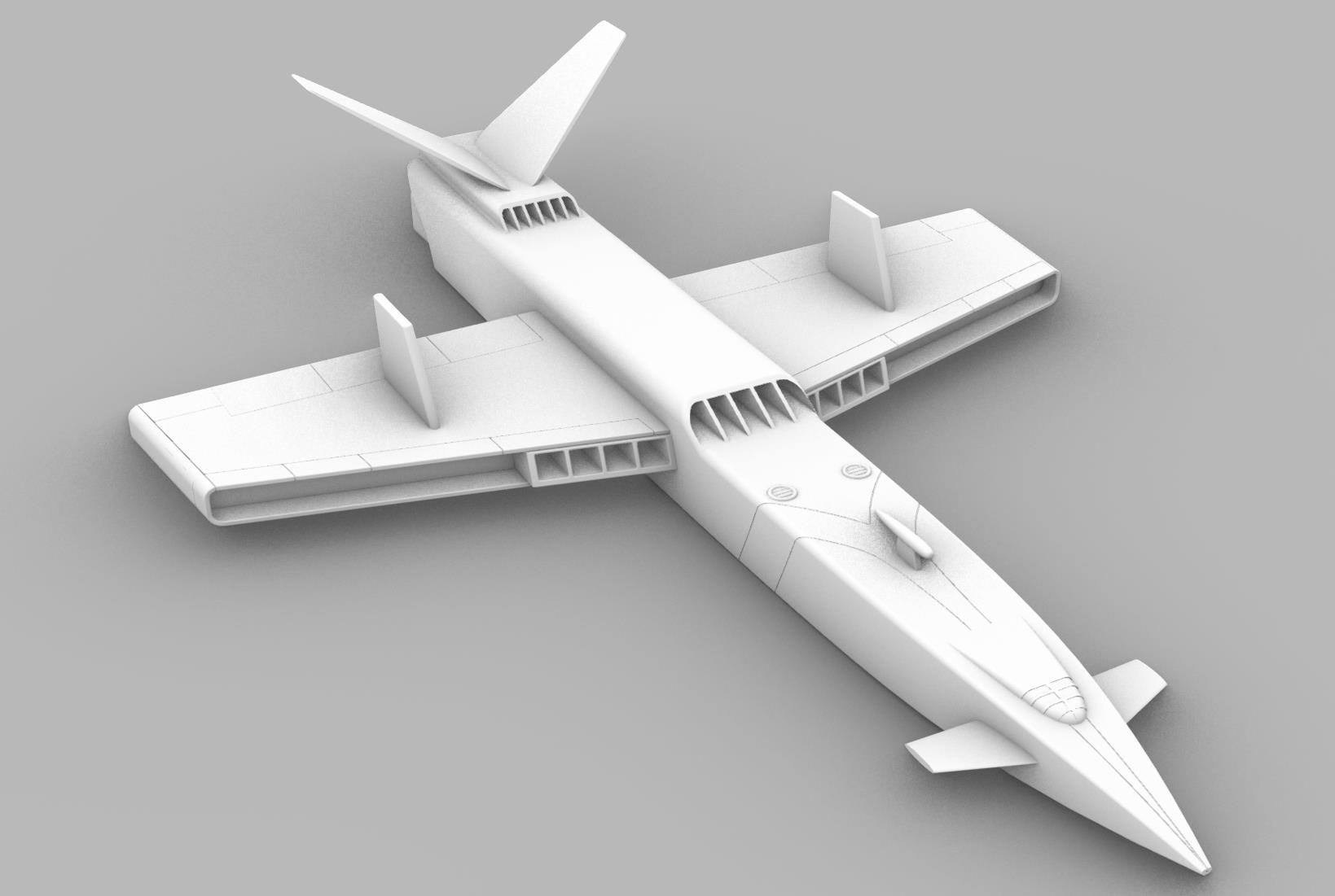 《奥特曼》里的战机模型分享，可打印